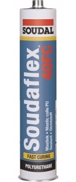 Герметик полиуретановый Соудафлекс белый 40 FС 300 мл (ТУБА) (12шт.)